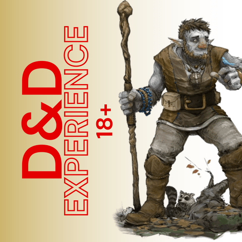 D&D Experience 18+ - Wednesday, March 22nd 6PM